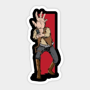 Hand Solo, Handy Rebel Fighter Sticker